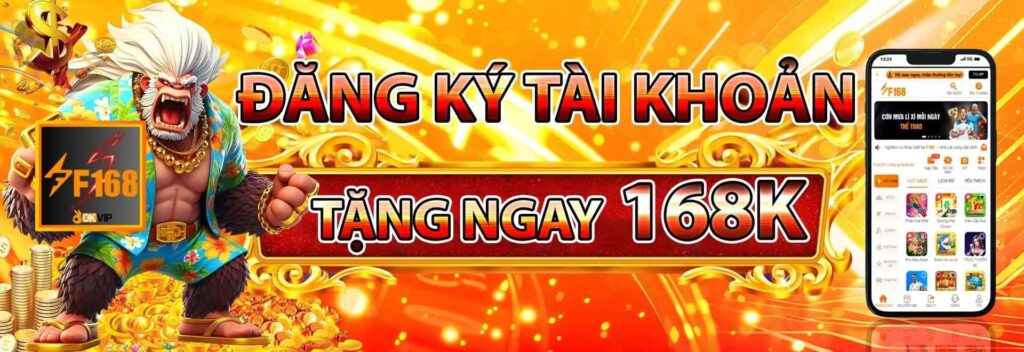 F168 BANNER TẶNG 168K